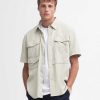 Men Barbour Shirts | Lisle Safari Oversized Shirt