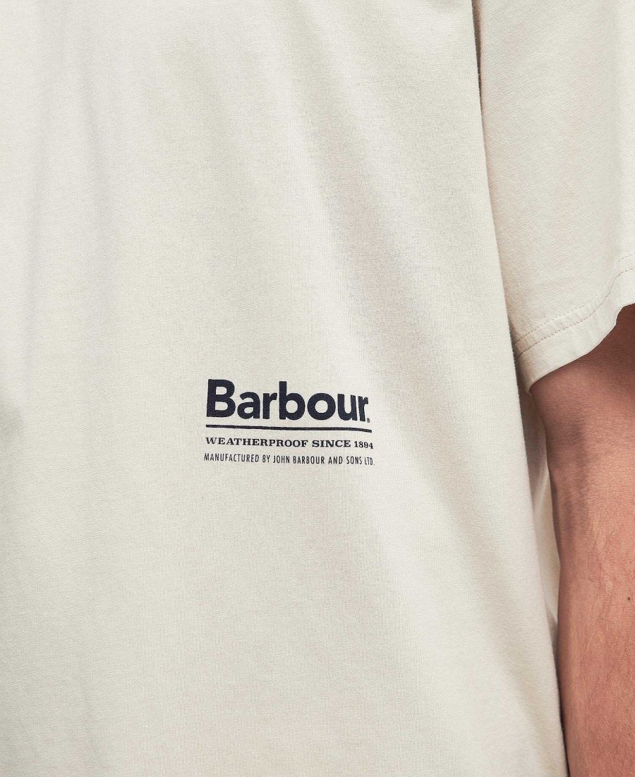 Men Barbour T-Shirts | Portland Oversized T-Shirt