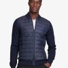 Men Barbour Cardigans | Baffle Quilted Sweatshirt