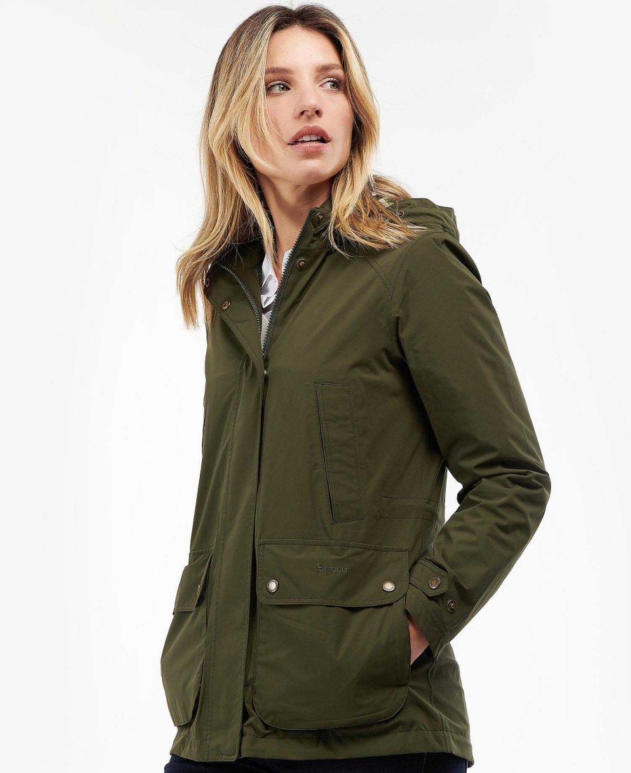 Women Barbour Waterproof Jackets | Clyde Waterproof Jacket