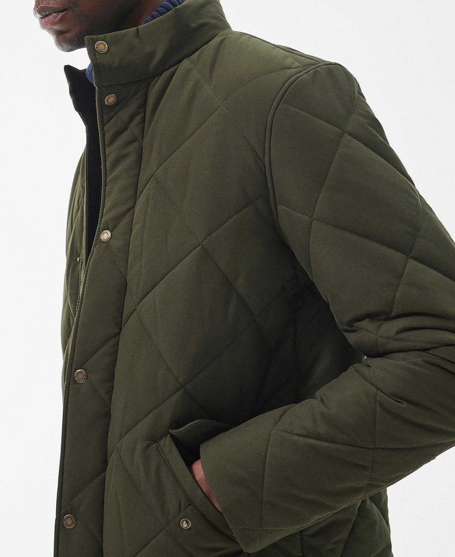 Men Barbour Quilted Jackets | Winter Chelsea Quilted Jacket