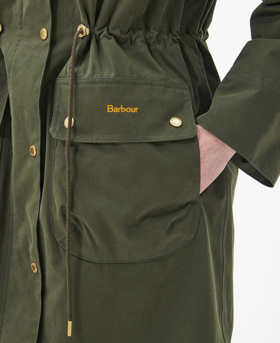 Women Barbour Waterproof Jackets | Deer Waterproof Jacket