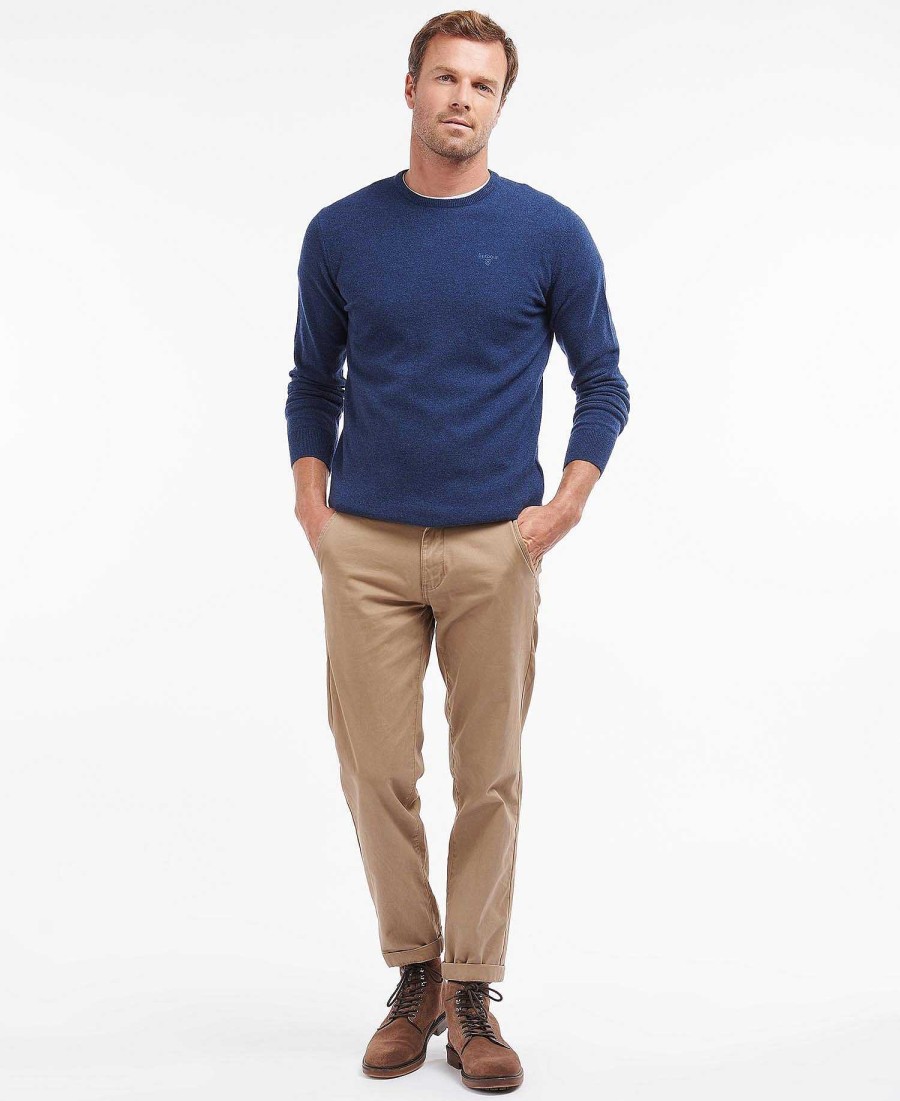 Men Barbour Jumpers | Essential Crew Neck Sweatshirt