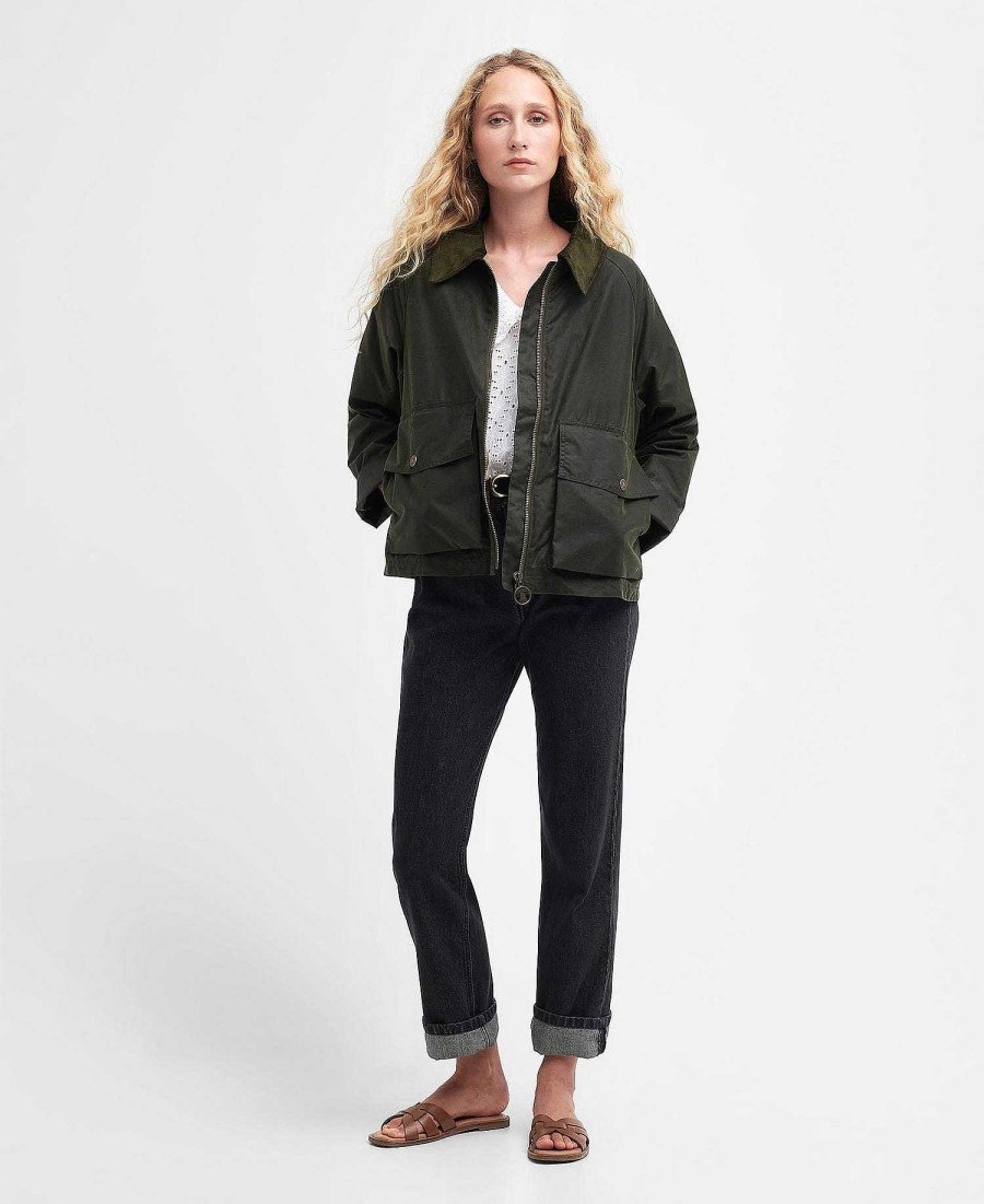 Women Barbour Waxed Jackets | Clifton Waxed Jacket