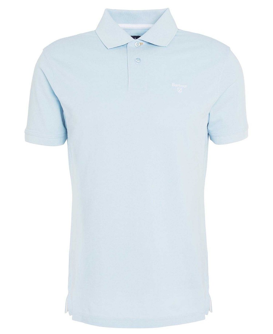 Men Barbour Polo Shirts | Lightweight Sports Polo Shirt