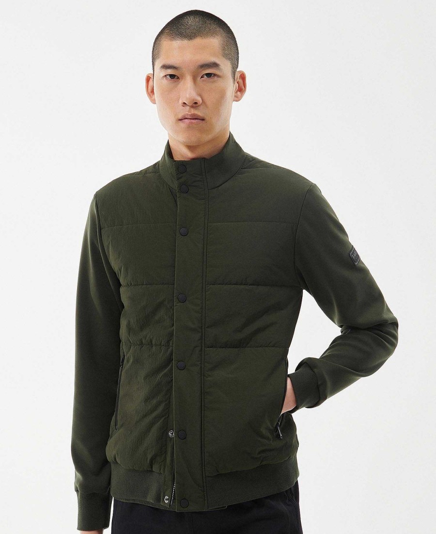 Men Barbour Quilted Jackets | Bheinn Quilted Sweatshirt