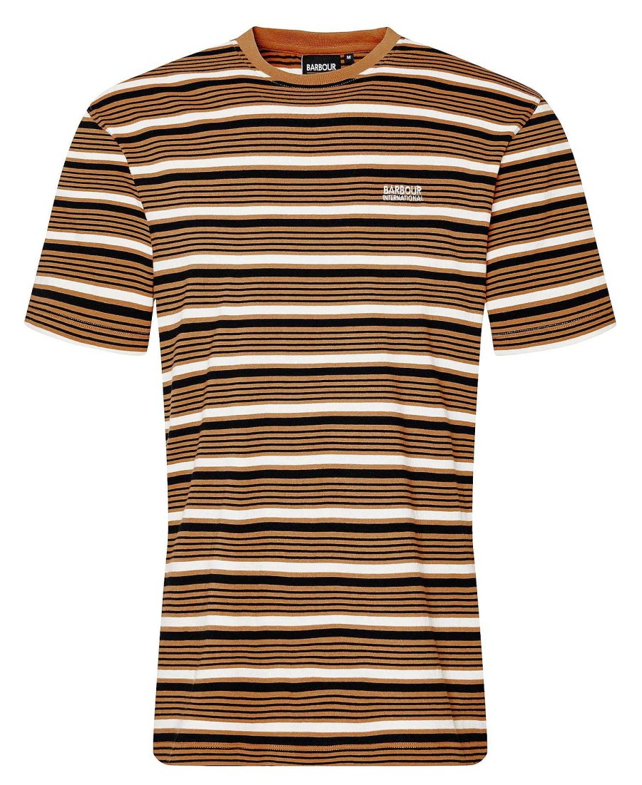 Men Barbour T-Shirts | Bristol Striped T-Shirt