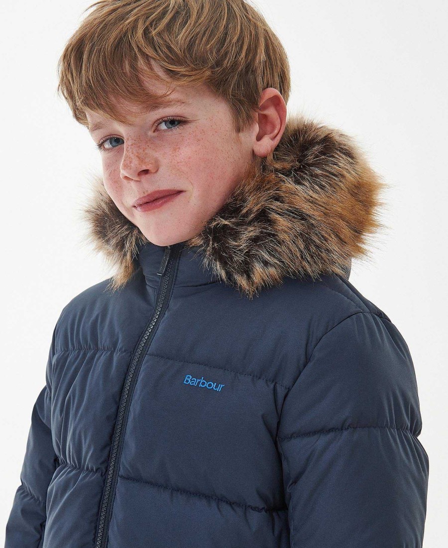 Kids Barbour Quilted Jackets | Boys' Corbett Quilted Jacket