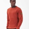 Men Barbour Hoodies & Sweatshirts | Racer Badge Crew Neck Sweatshirt