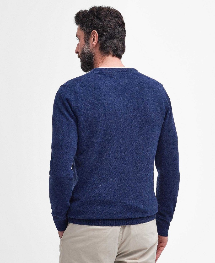 Men Barbour Jumpers | Essential V-Neck Sweatshirt