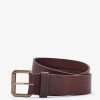 Accessories Barbour Belts | Matt Leather Belt