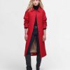 Women Barbour Wool Jackets | Alberta Wool Trench Coat