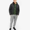 Men Barbour Quilted Jackets | Racer Ouston Hooded Quilted Jacket