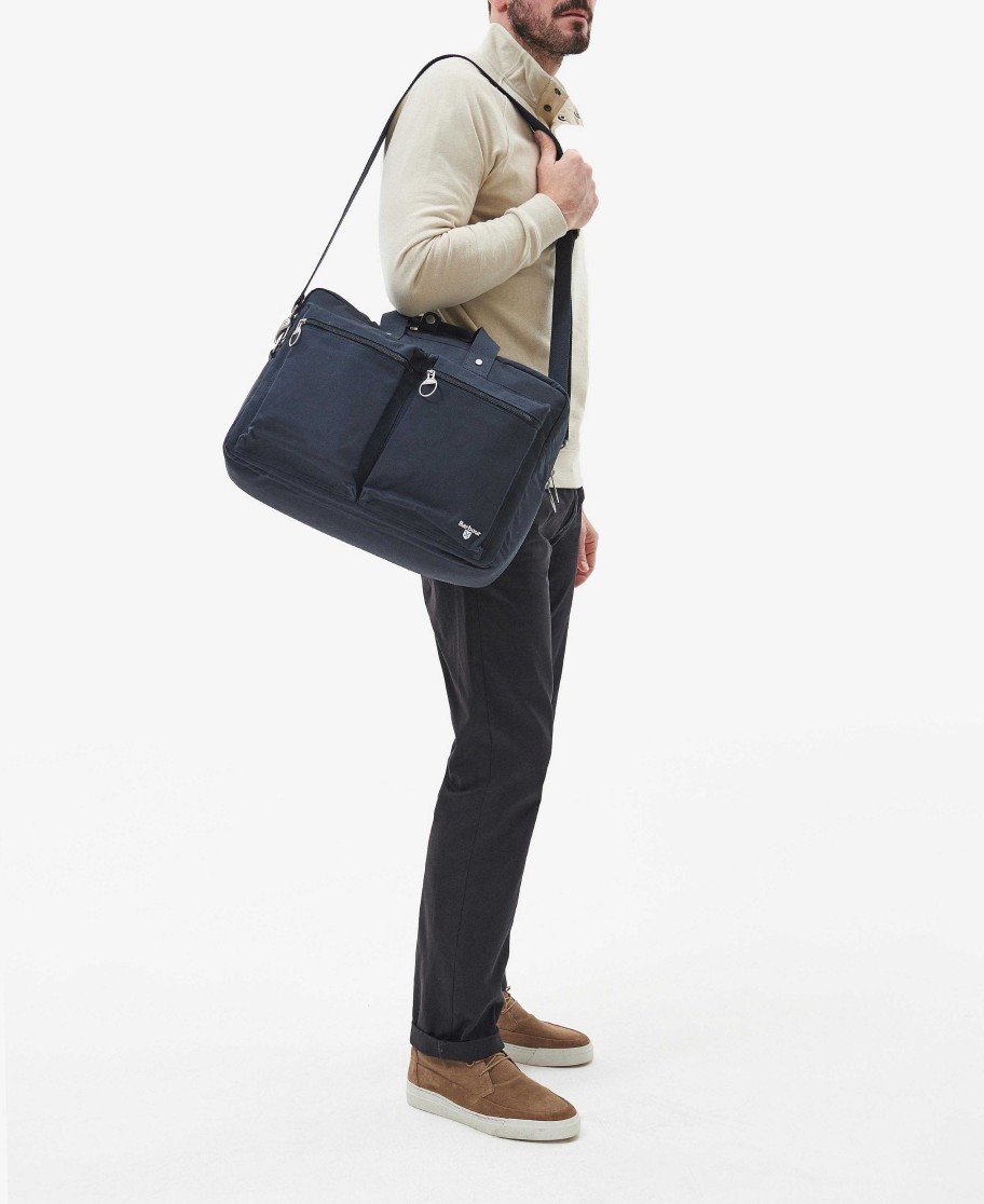 Accessories Barbour Bags & Luggage | Cascade Three-Way Laptop Bag