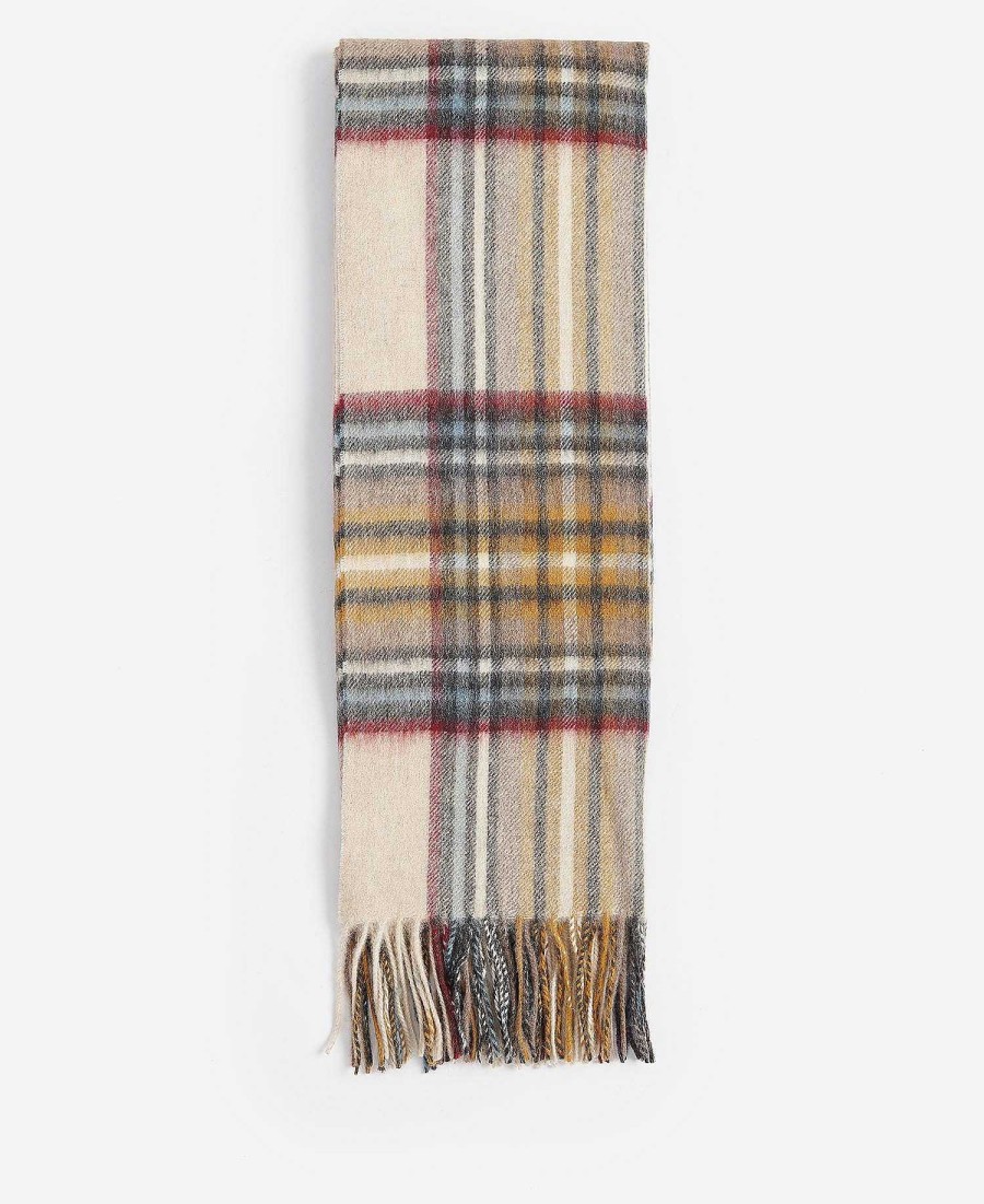 Accessories Barbour Scarves & Wraps | Lonnen Check Wrap Scarf