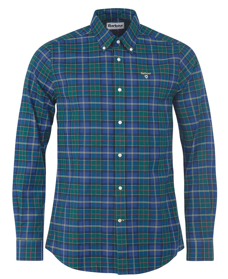 Men Barbour Shirts | Oxbridge Tartan Tailored Shirt