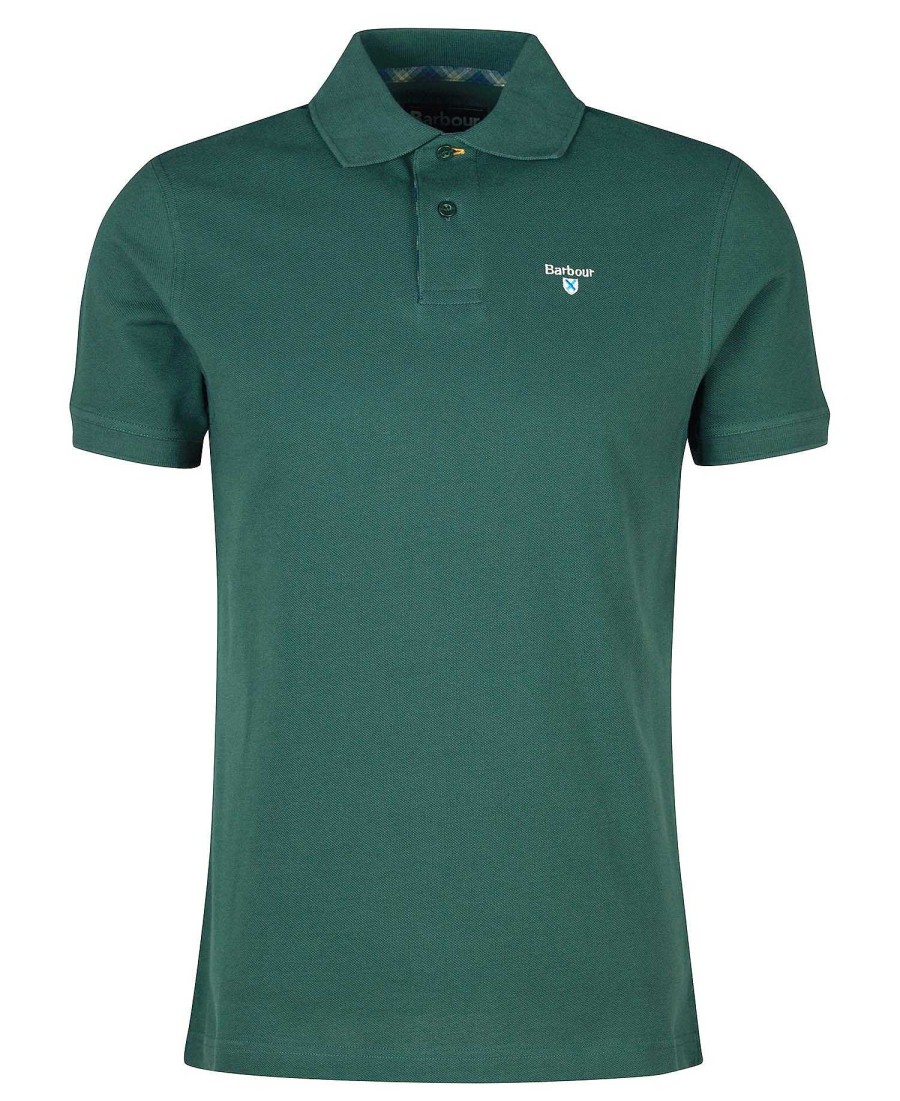 Men Barbour Polo Shirts | Cotton Polo Shirt