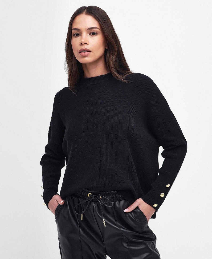 Women Barbour Jumpers | Hamilton Crew Neck Jumper