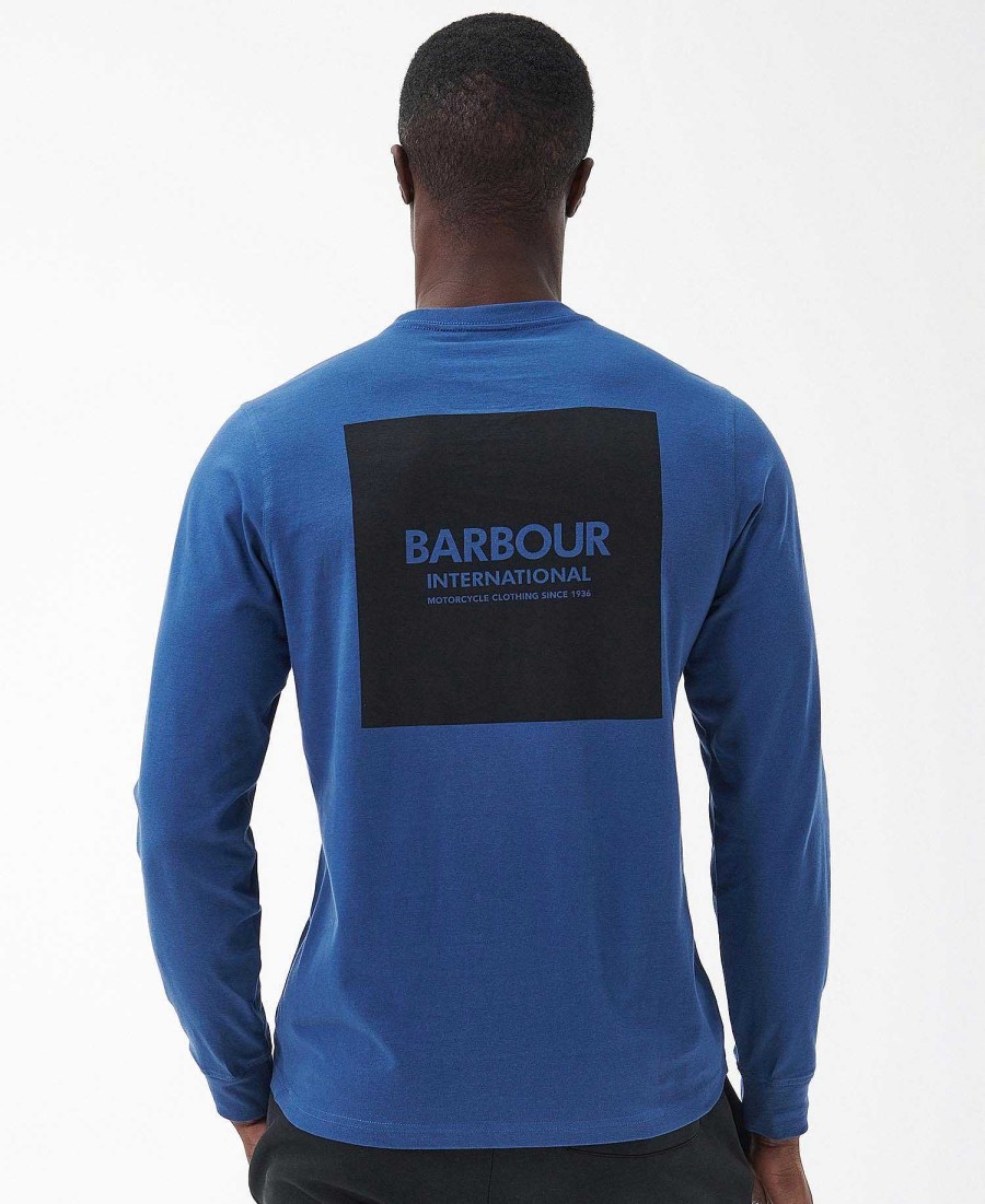 Men Barbour T-Shirts | Exhaust T-Shirt