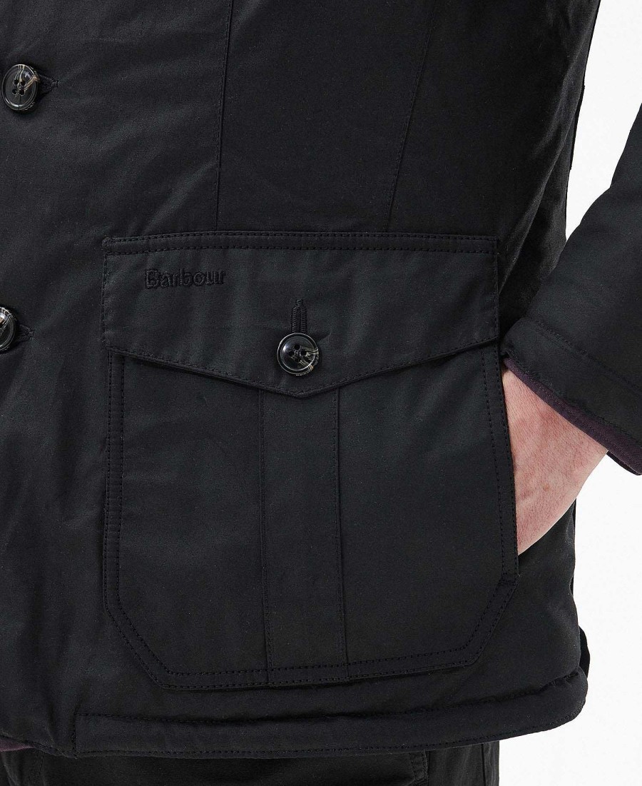 Men Barbour Waxed Jackets | Winter Lutz Wax Jacket