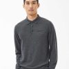 Men Barbour Jumpers | Merino Polo Shirt