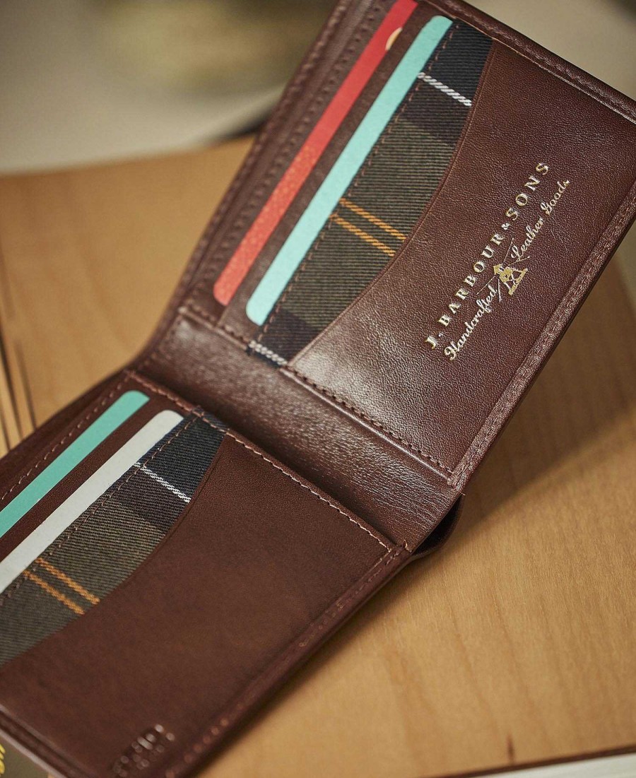 Accessories Barbour Wallets & Card Holders | Colwell Leather Billfold Wallet