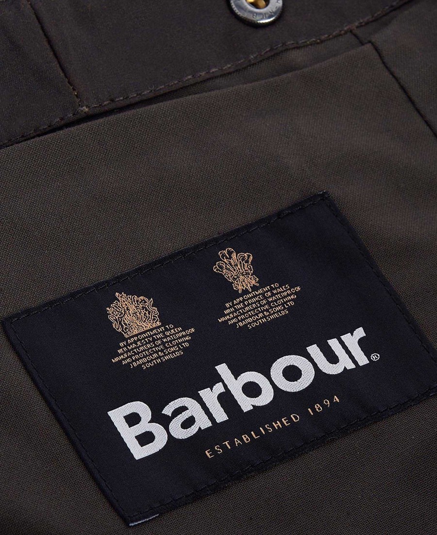 Accessories Barbour Hoods & Liners | Waxed Cotton Plain Hood