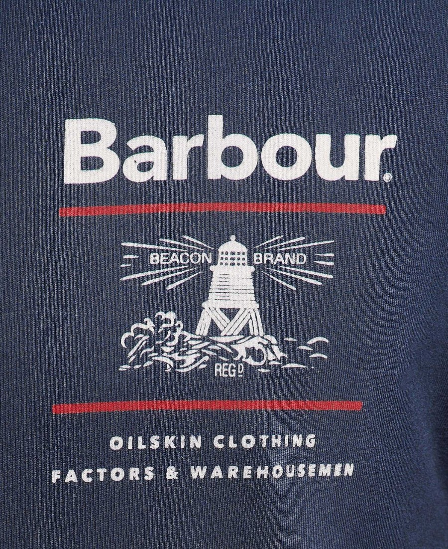 Men Barbour T-Shirts | Essential Reed T-Shirt