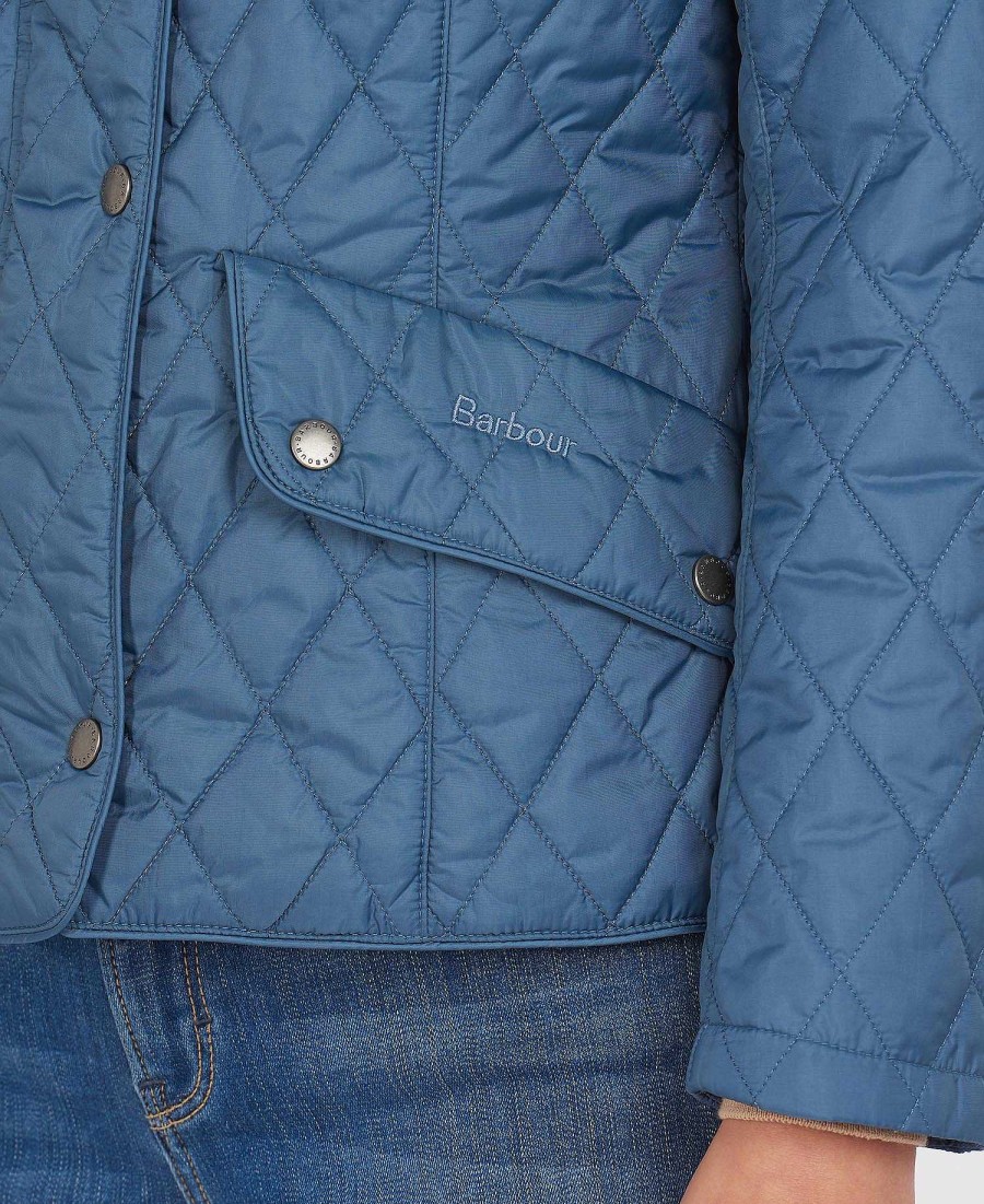 Women Barbour Quilted Jackets | Flyweight Cavalry Quilted Jacket