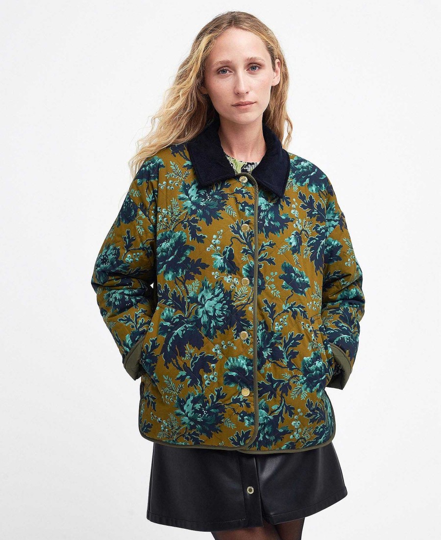 Women Barbour Quilted Jackets | Barbour X House Of Hackney Daintry Reversible Quilted Jacket