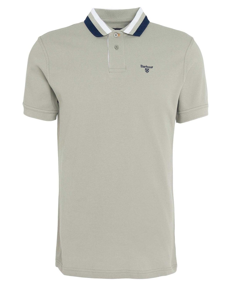 Men Barbour Polo Shirts | Hawkeswater Tipped Polo Shirt