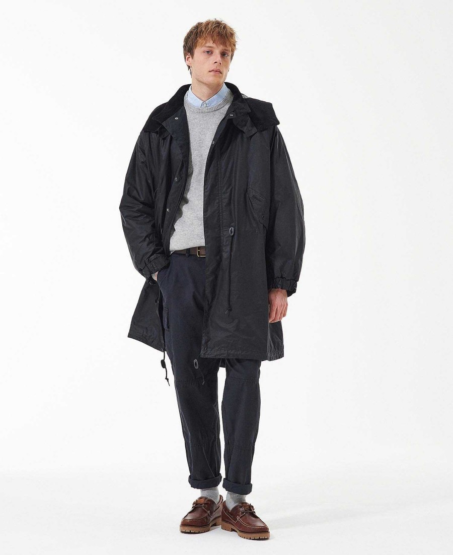 Men Barbour Waxed Jackets | Torrent Wax Parka Jacket