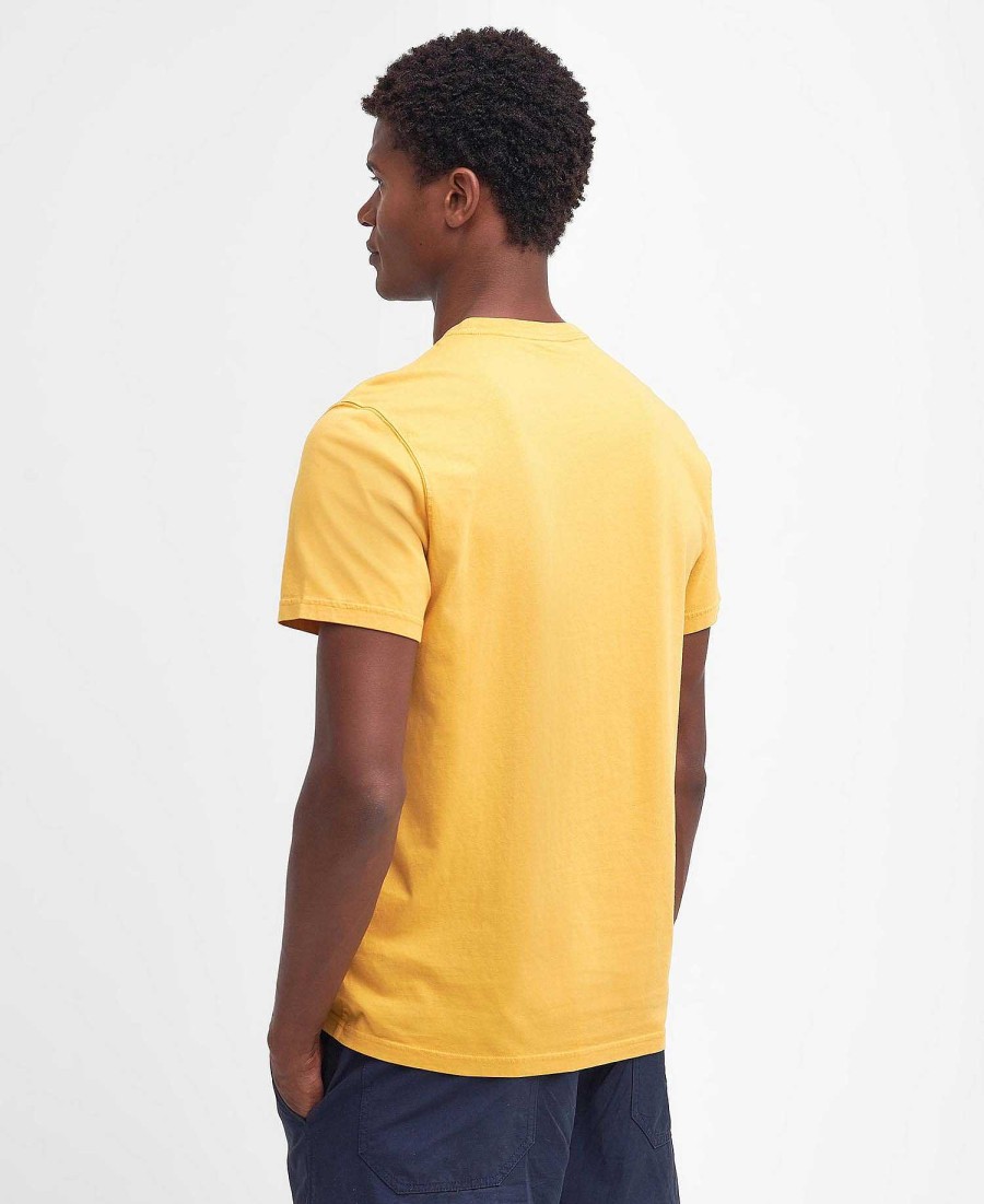 Men Barbour T-Shirts | Hickling Logo T-Shirt