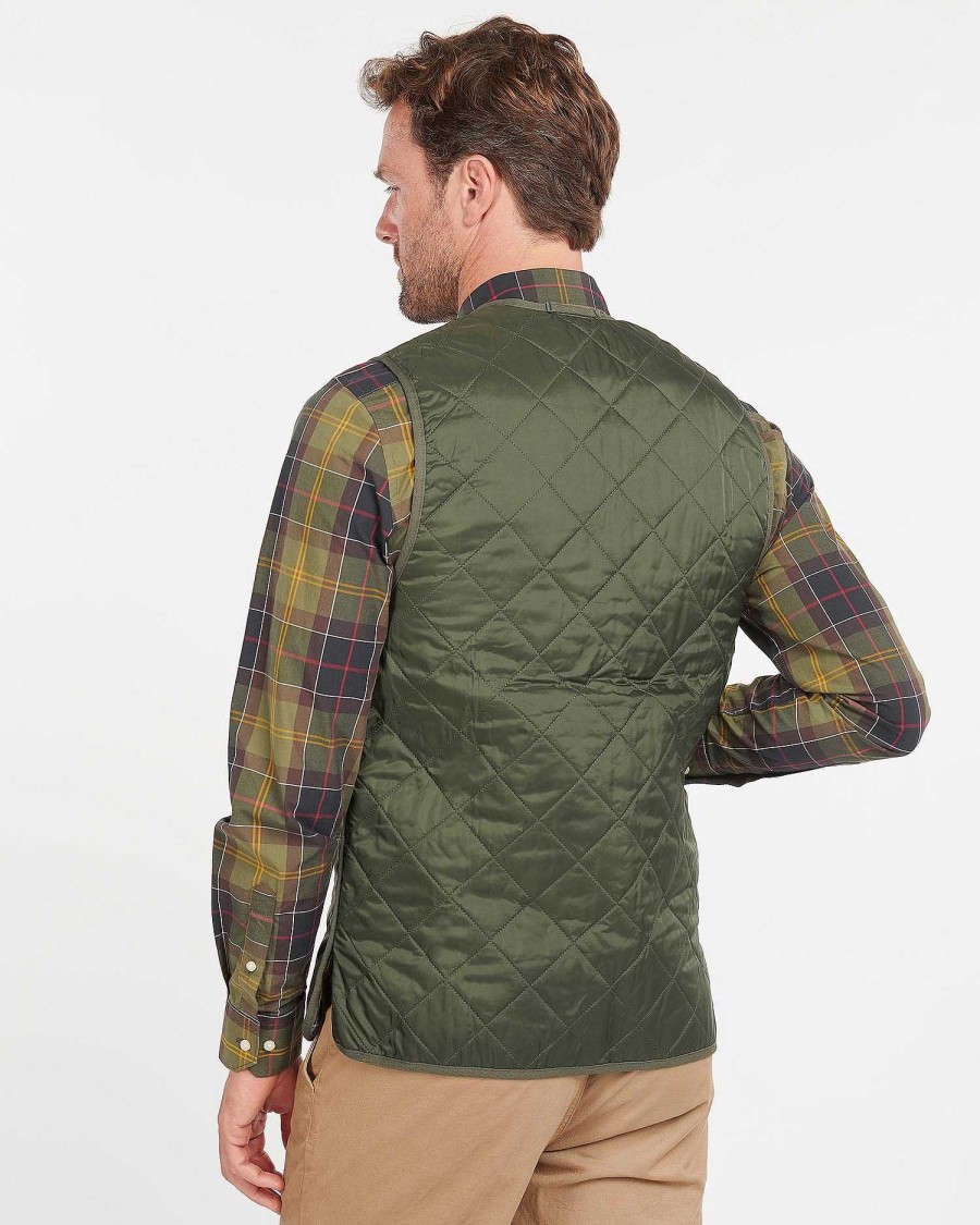 Men Barbour Gilets & Liners | Quilted Waistcoat/Zip-In Liner