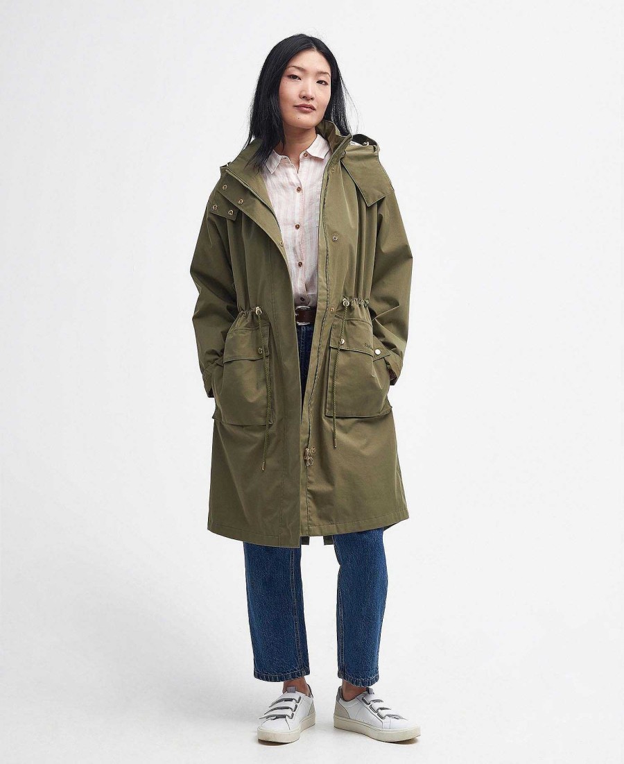 Women Barbour Waterproof Jackets | Catherine Waterproof Parka Jacket