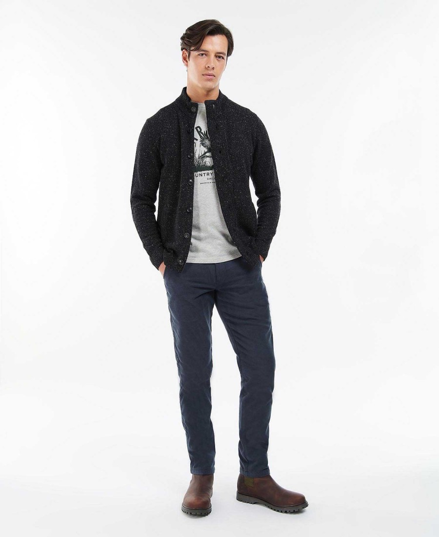 Men Barbour Cardigans | Essential Tisbury Sweatshirt