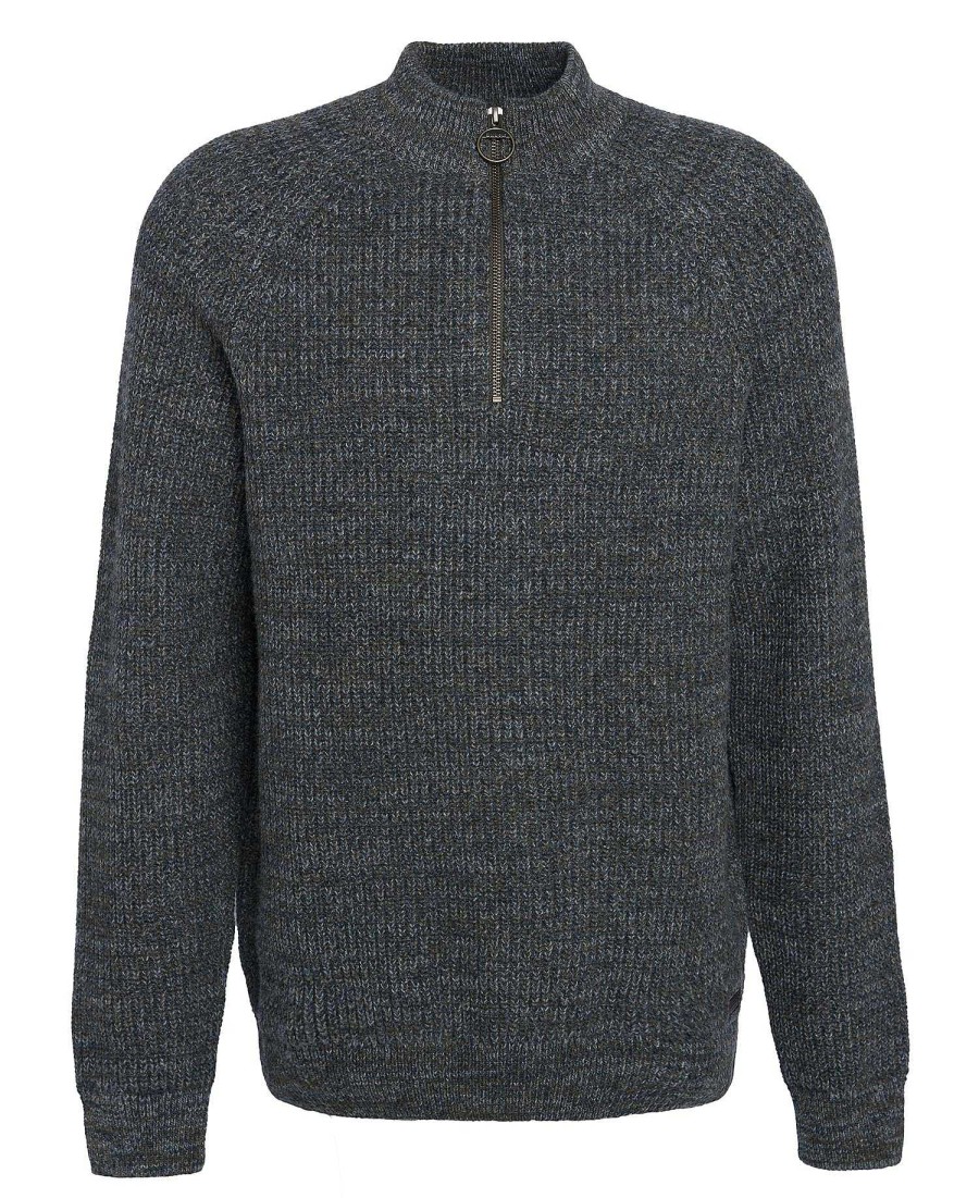 Men Barbour Jumpers | Horseford Half-Zip Jumper