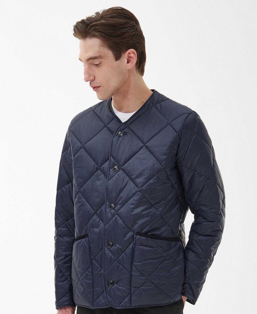 Men Barbour Cardigans | Liddesdale Cardigan Quilted Jacket