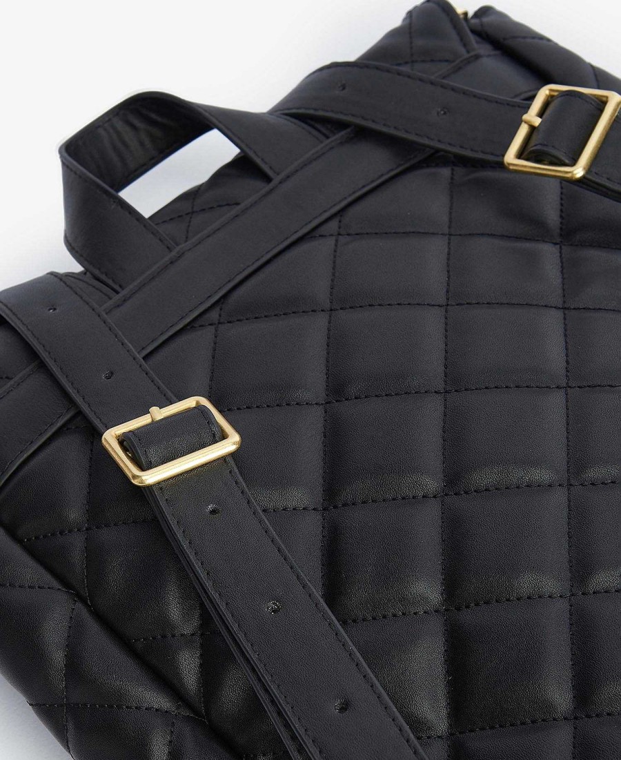 Accessories Barbour Bags & Luggage | Quilted Hoxton Backpack