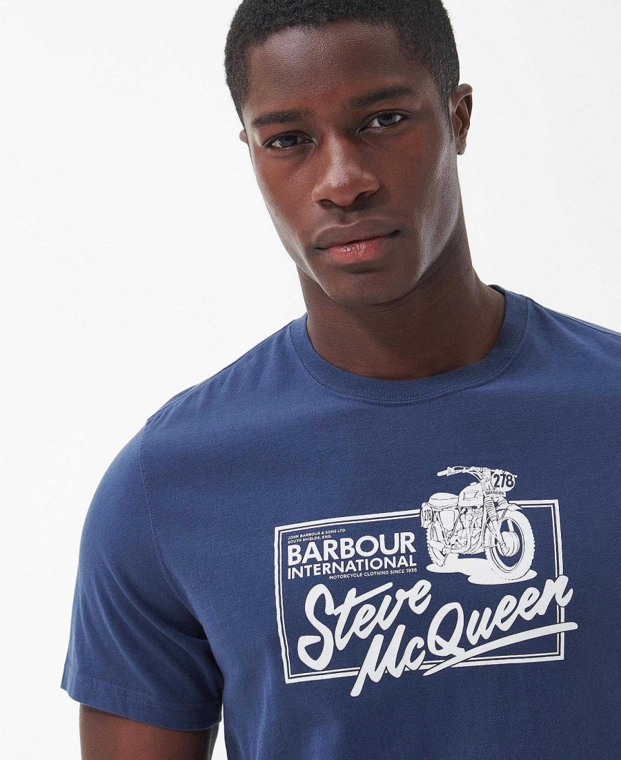 Men Barbour T-Shirts | Eddie T-Shirt