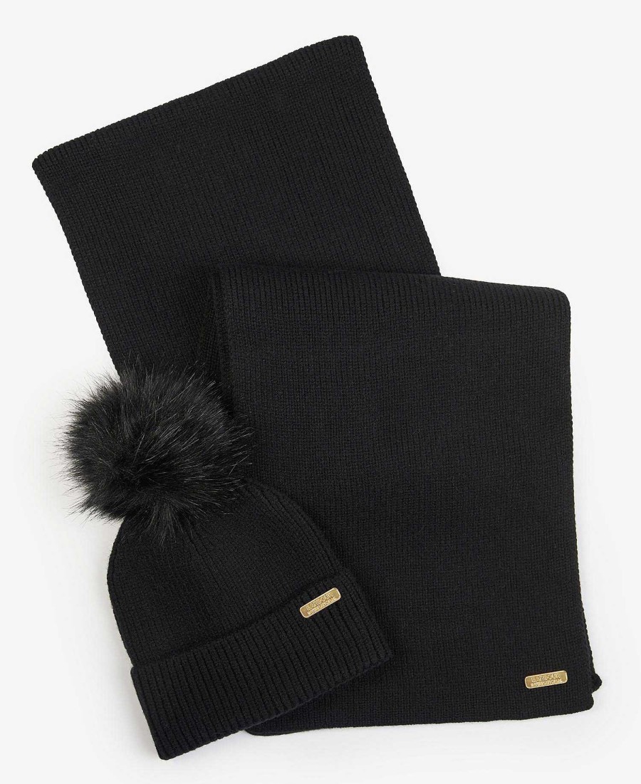 Accessories Barbour | Mallory Beanie & Scarf Gift Set