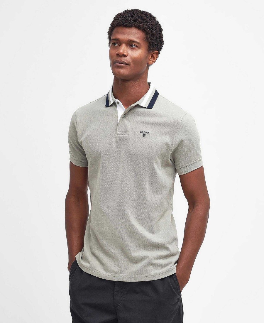 Men Barbour Polo Shirts | Hawkeswater Tipped Polo Shirt