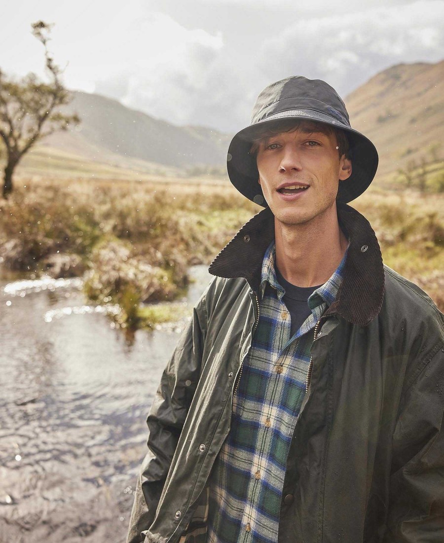 Accessories Barbour Hats & Gloves | Preston Bucket Hat