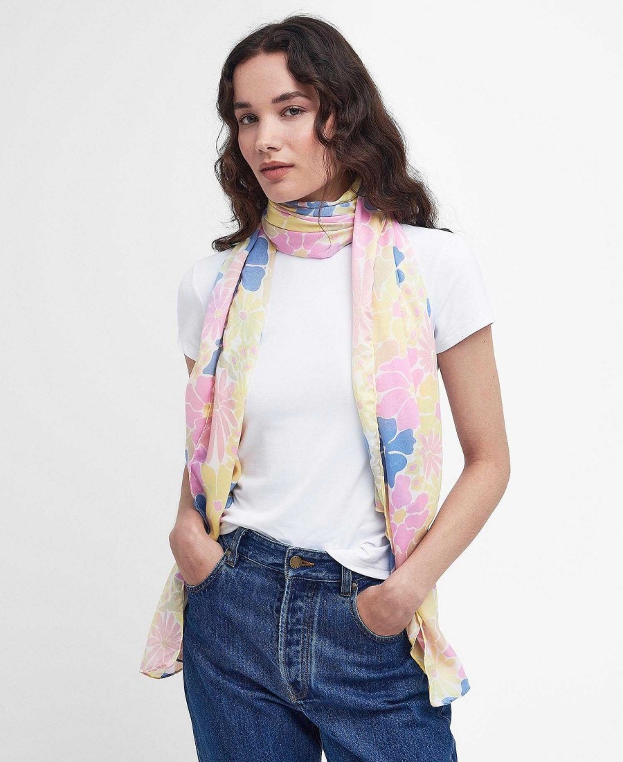 Accessories Barbour Scarves & Wraps | Floral Scarf