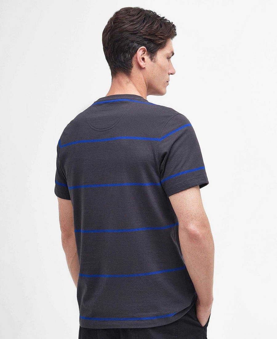 Men Barbour T-Shirts | Dart Striped T-Shirt