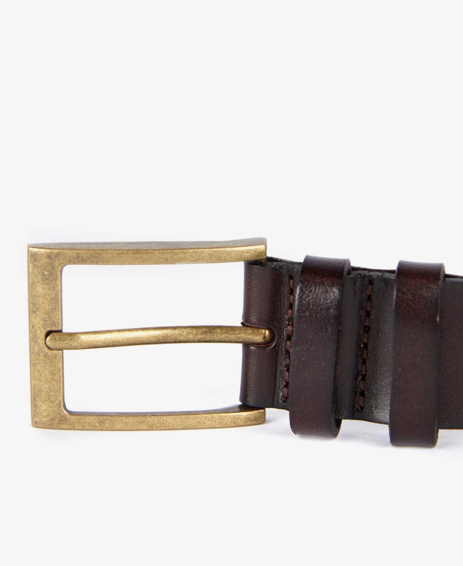 Accessories Barbour Belts | Albyn Leather Webbing Belt