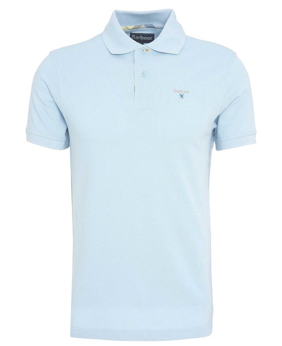 Men Barbour Polo Shirts | Cotton Polo Shirt