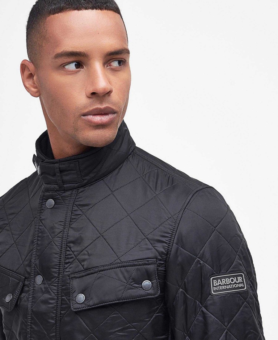 Men Barbour Quilted Jackets | Tourer Ariel Polar Quilted Jacket