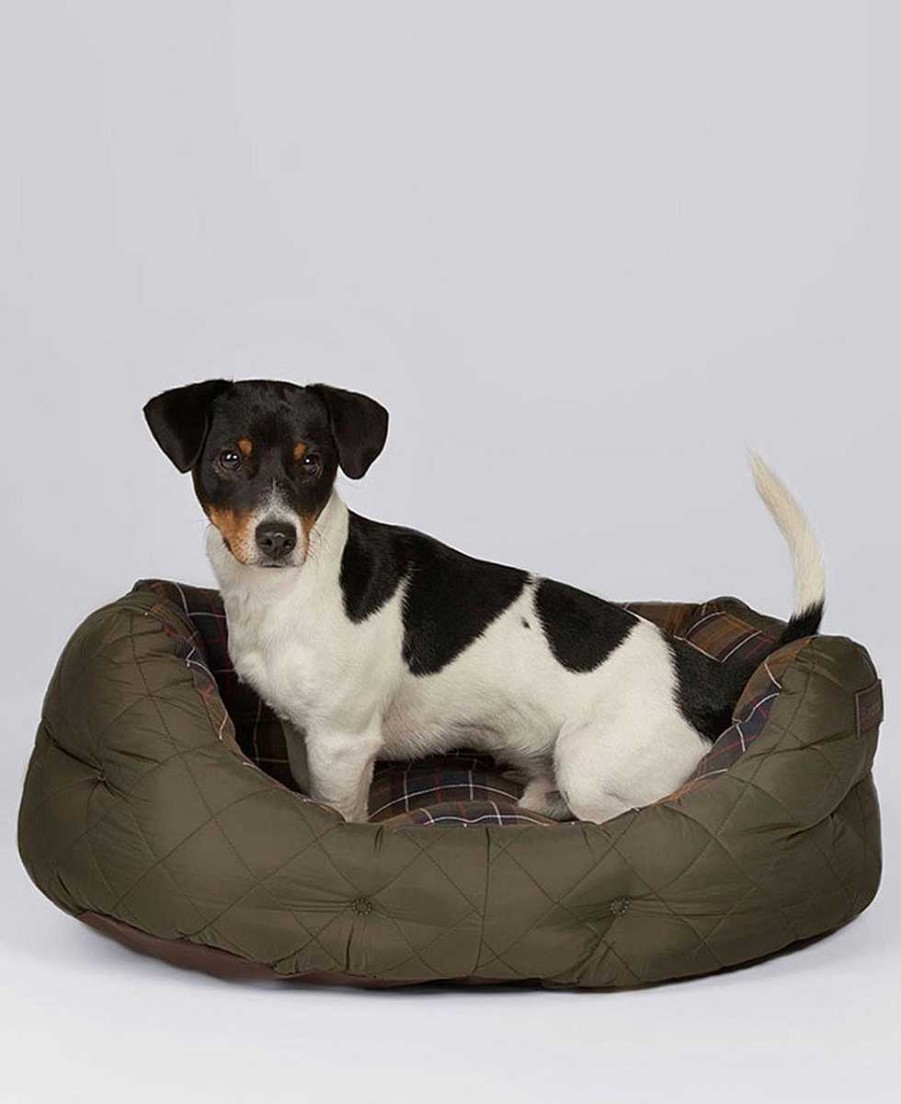 Accessories Barbour Beds & Blankets | Quilted Dog Bed 24In