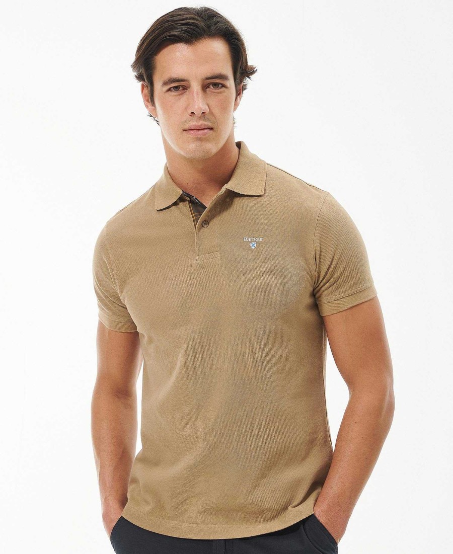 Men Barbour Polo Shirts | Cotton Polo Shirt